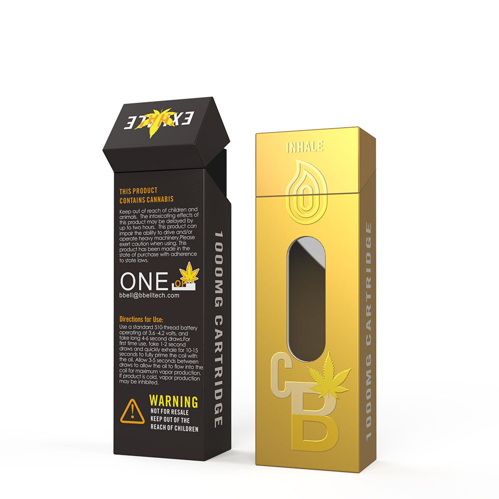 THC DEVICES CBD/THC Package Box(100pcs)