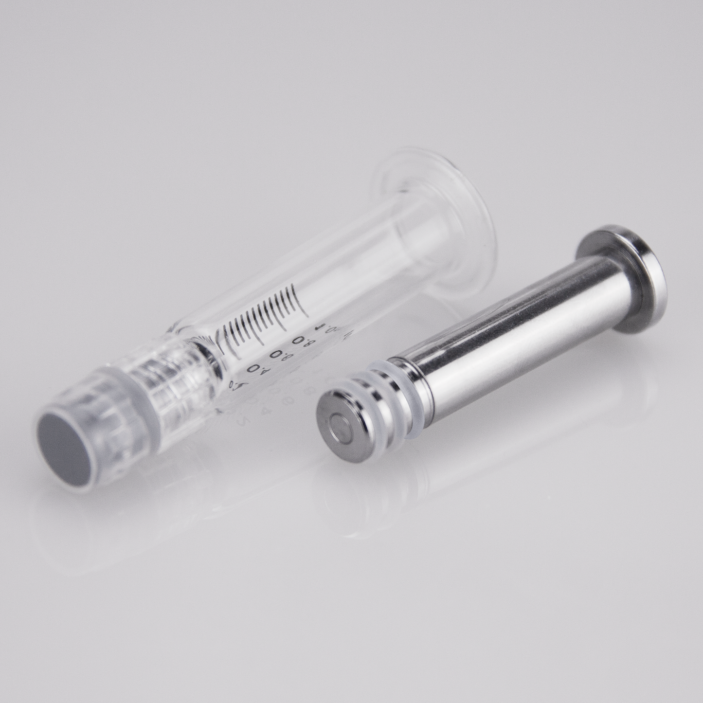 THC DEVICES CBD/THC Oil Syringe with metal plunger(100pcs)