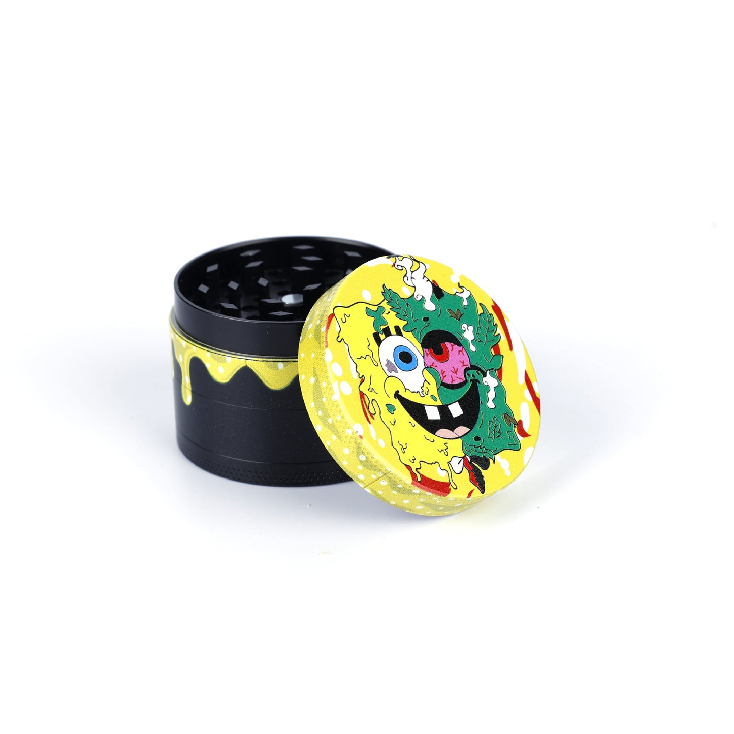 THC DEVICES Metal Color Printed Herb Grinder