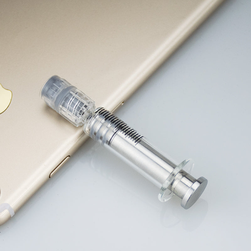 THC DEVICES CBD/THC Oil Syringe with metal plunger(100pcs)