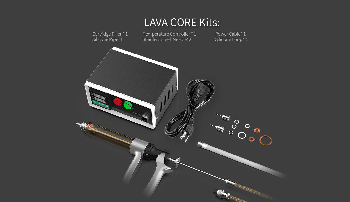 THC DEVICES LAVA CORE FILLING MACHINE